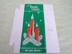 altes Qualitäts Stanniol Lametta Beste Brillant DBGM Kaufhof Western Germany Kaufring
