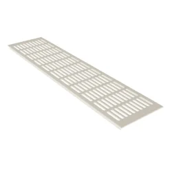Aluminium Lüftungsgitter Weiss RAL9010 130mm Stegblech Luftblech Lüftung Heizung