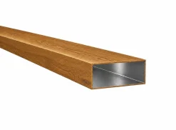 Aluminium Vierkantrohr Rechteckrohr Pulverbeschichtet Aluminiumprofil 80x40 Holz