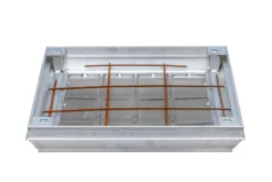 Alu Schachtabdeckung, Durchgangsmaß 600 x 600mm, neu, tagwasser-, gas- & geruchsdicht