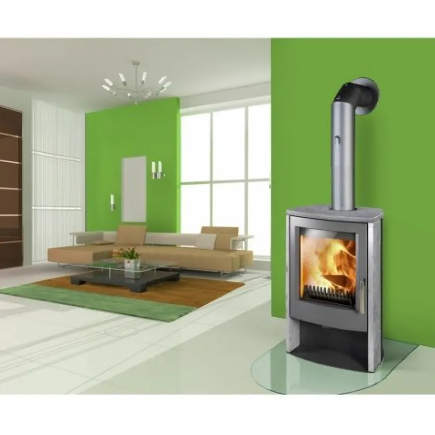 Alvesta II Speckstein Kaminofen 8kW