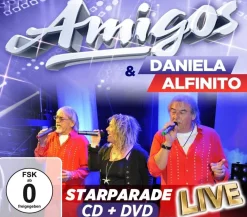 Amigos & Daniela Alfinito Starparade Live (CD + DVD)