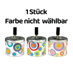Angelo Schleuderaschenbecher - Metall Kreise Ø 9cm, nicht wählbar