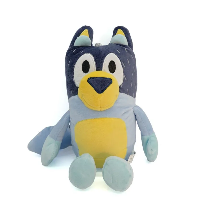 Anime Bluey Plüsch Puppe Bingo Bandit Chilli Lucky Hund Stofftier Spielzeug 25cm