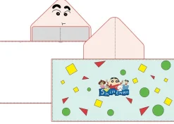 Anime Crayon Shin-chan 3D Bademantel Nohara Misae Hooded Badetuch Hydropil Poncho