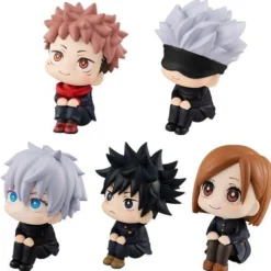 Anime Jujutsu Line Kojo Yuji Mutual Aid Satoru QVer Gacha Mini-PVC-Figurenmodell