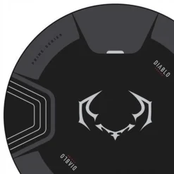 Anti-Rutsch-Gaming-Matte für Diablo Chairs, schwarz-grau