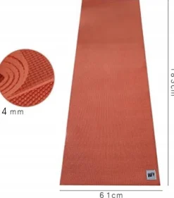 ANTI-SLIP YOGA Pilates Übungsmatte 183 x 61 x 0,4 CM