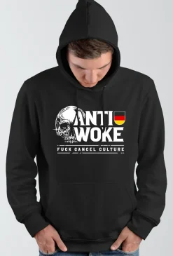 Anti Woke Kapuzenpullover Anti Gendern Hoodie Cancel Culture Konservative | M1