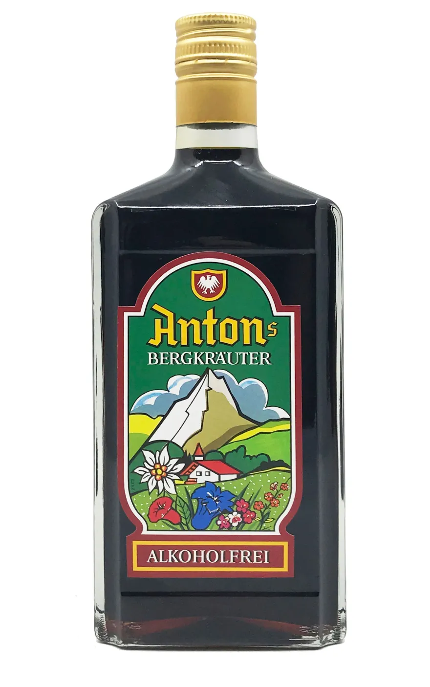 Antons Bergkräuter Kräutersirup 0,7l alkoholfreier Kräuterlikör