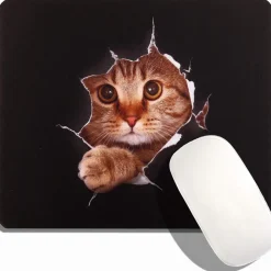Aoksunova Mauspad Klein Niedliches Design 24x20x0,3 cm Anti-Rutsch Mousepad