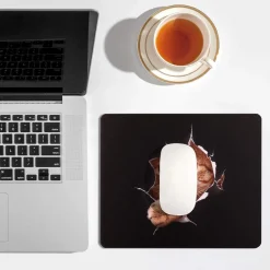 Aoksunova Mauspad Klein Niedliches Design 24x20x0,3 cm Anti-Rutsch Mousepad