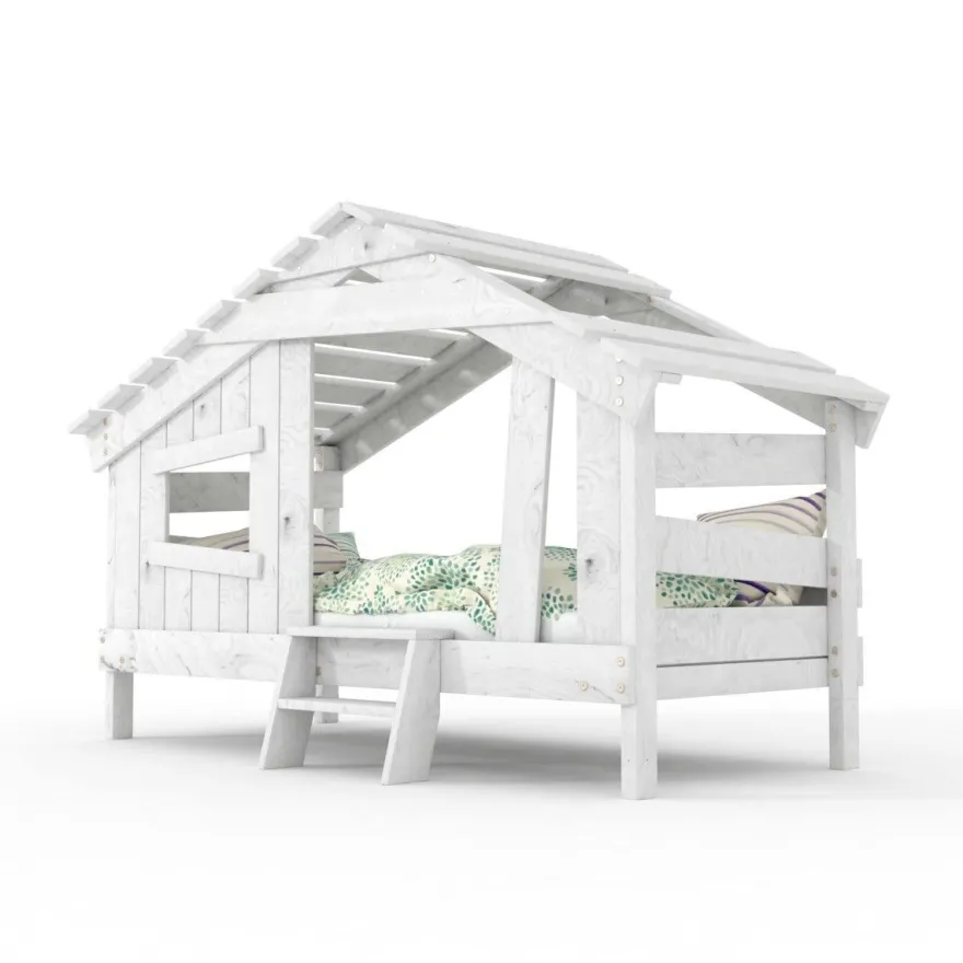 APART CHALET Kinderbett, Spielbett, Jugendbett, Spielhaus, massive Kiefer