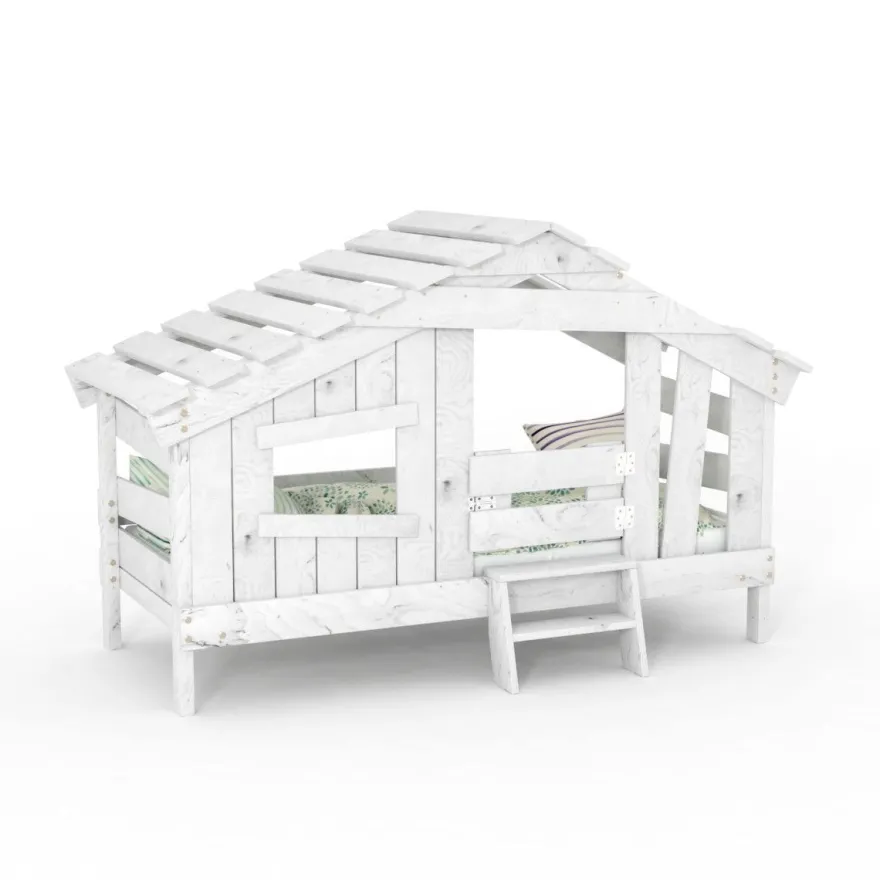 APART CHALET Kinderbett, Spielbett, Jugendbett, Spielhaus, massive Kiefer