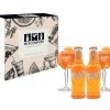 Aperol Geschenkset - Aperol Spritz 2x 0,2L (10,5% Vol) + 2x Aperol Gläser / Gla