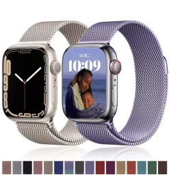 Apple Watch - Milanaise ArmbandArmband für Apple Watch 3 4 5 6 7 8 9 SE Ultra E