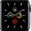 Apple Watch Series 5 Cellular 40mm Aluminium Space Gray Sport Band Black Neu OVP