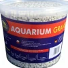 Aqua Nova farbiger Bodengrund in weiß 5kg - 4-8mm Aquariumkies für Aquarien