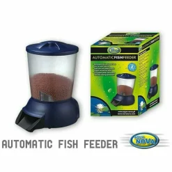 Aqua Nova P-Feed Pond Futterautomat - 5L Futterbehälter für Teich Gartenteich