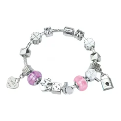 Armband Bastelset mit Charms – Schmuckset für Kinder zum Gestalten