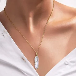 ASH'S CHOICE 21 Stücke Heilkristall Set mit Anhänger Halsketten für Damen und