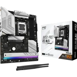 ASRock B850, Pro RS WiFi, AM5, ATX HDMI/DP, DDR5