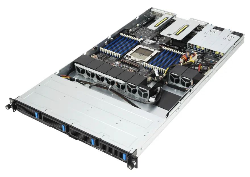 ASUS RS501A-E12-RS4, LGA 6096, AMD, AMD EPYC, AMD EPYC 9004, DDR5-SDRAM, 3 TB