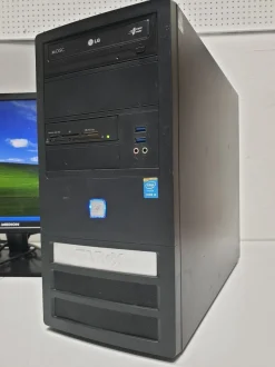 ASUS Windows XP Gaming PC Computer 4x 3,30GHz 500GB 4GB DVD DVI COM LPT DP HDMI