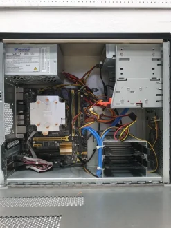 ASUS Windows XP Gaming PC Computer 4x 3,30GHz 500GB 4GB DVD DVI COM LPT DP HDMI