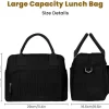 Aucuu Kühltasche 10,7L Lunchtasche Picknicktasche, Isolierte Tragbare Lunchbox