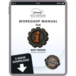 Audi A1 type GB from 2018 general information body repairs workshop manual eBook
