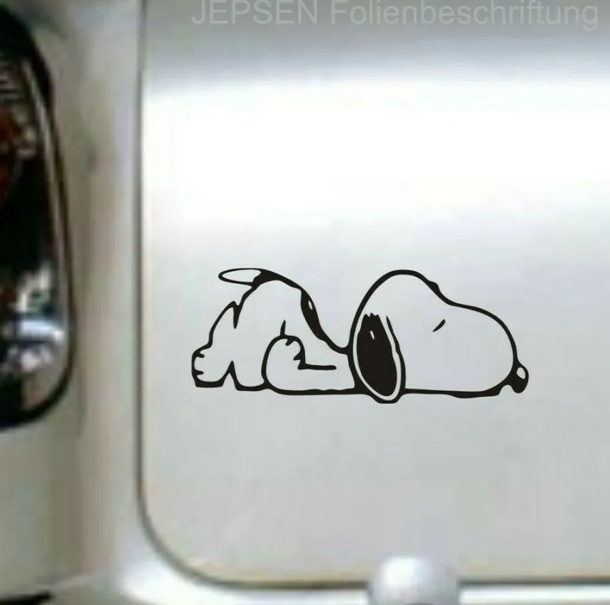 Aufkleber Snoopy 10cm S138-MR - Auto Aufkleber DUB OEM JDM Die Peanuts