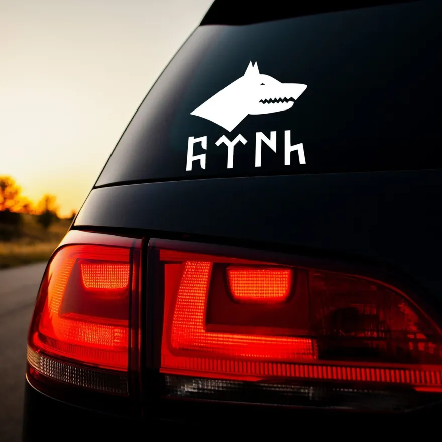 Auto Aufkleber