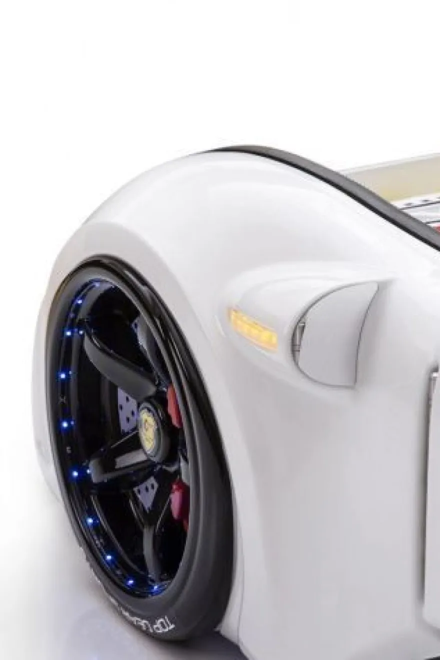 Autobett GT Extra Kinderbett mit Türen und Rücklehne