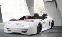 Autobett GT Extra Kinderbett mit Türen und Rücklehne