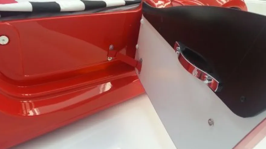 Autobett GT Extra Kinderbett mit Türen und Rücklehne