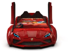 Autobett Lambo New Model RED mit Flügeltüren