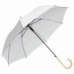 Automatik Regenschirm LIPSI Ø103 cm - Stockschirm aus recycelten Kunststoffen, weiß