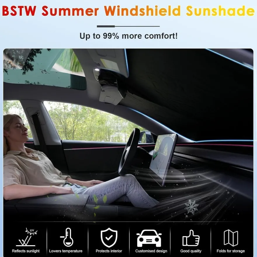 Auto Sonnenschutz für Kia Sportage NQ5 (2021-2025) & QL (2015-2020) - Faltbare