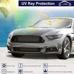 Auto Sonnenschutz Frontscheibe 150x70 cm UV-Schutz SUV Truck