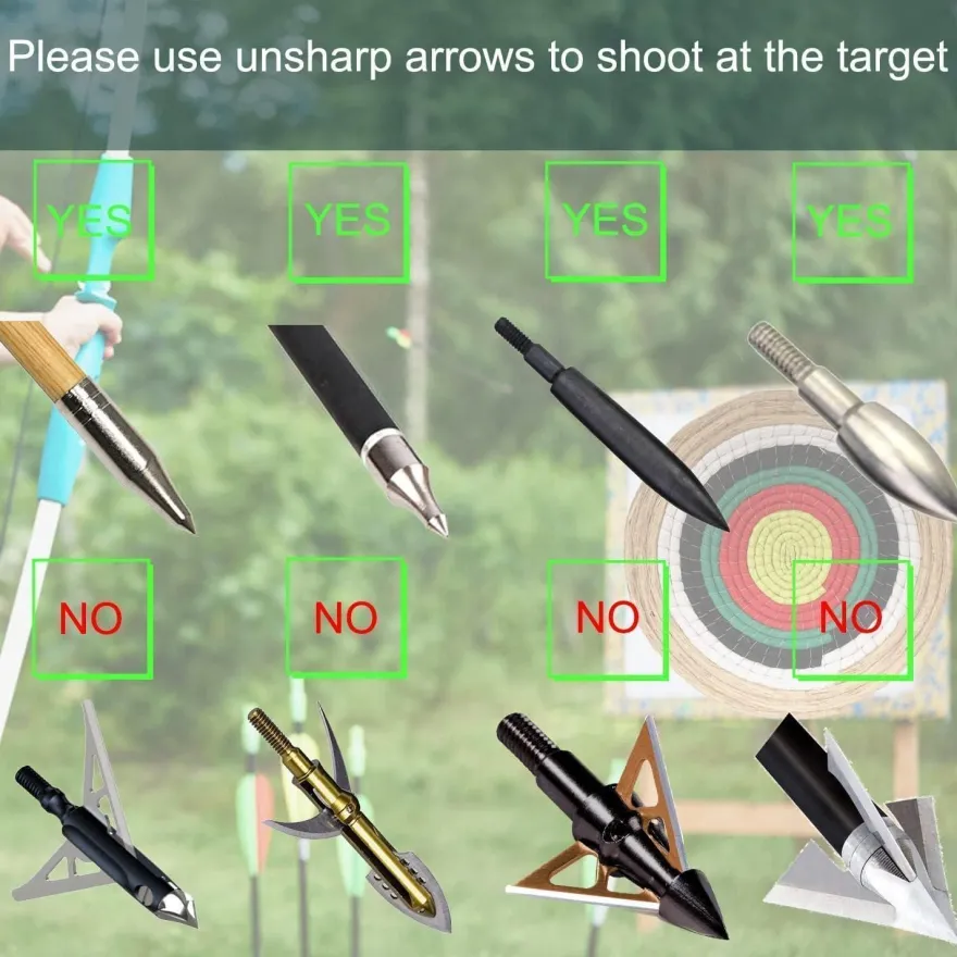 AUVIM Handgefertigte Stroh-Zielscheibe Bogenschießen 50cm für Recurve