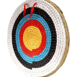 AUVIM Handgefertigte Stroh-Zielscheibe Bogenschießen 50cm für Recurve