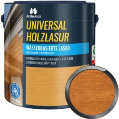 Avenarius Universal Holzlasur 5 Ltr Holzschutzlasur innen + aussen Wetterschutz
