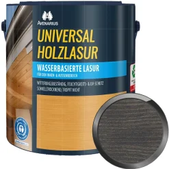 Avenarius Universal Holzlasur 5 Ltr Holzschutzlasur innen + aussen Wetterschutz