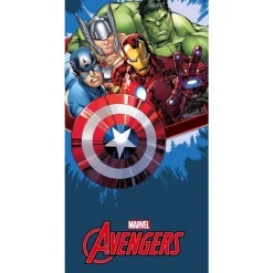 Avengers Blaues Badetuch, Strandtuch 70x140cm