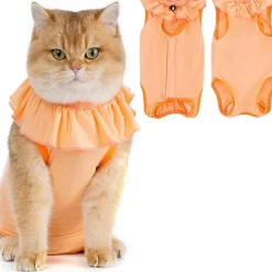 Avont Katzenbody Erholungsanzug Kastration Spay Leckschutz Suit für Katze