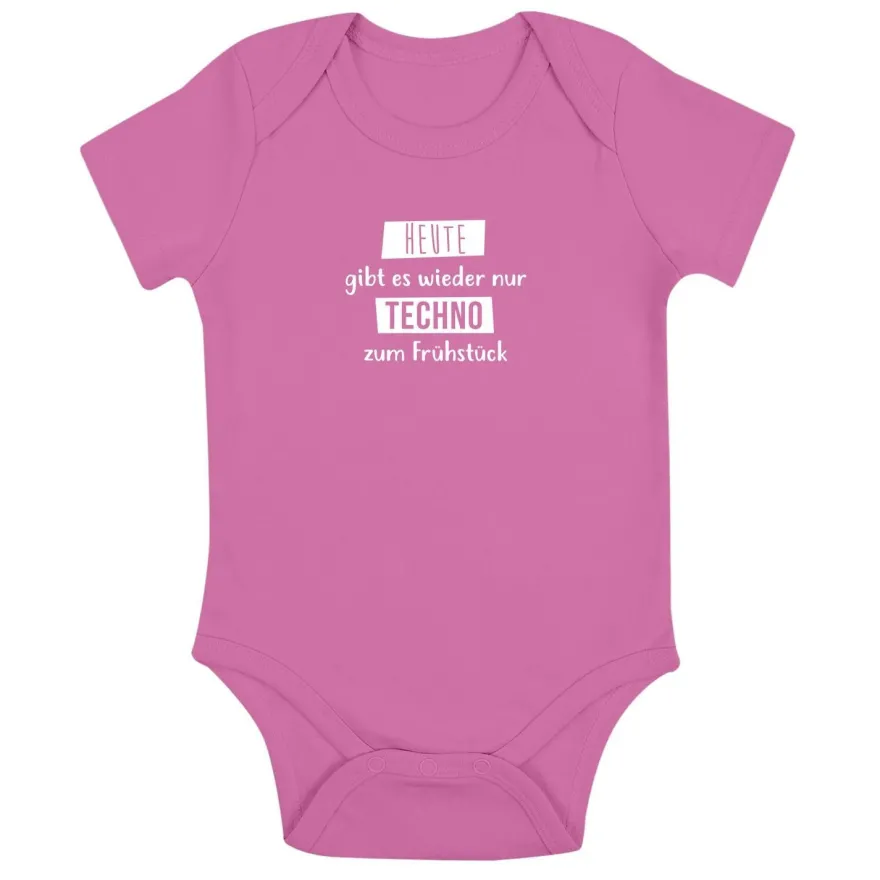 Babybody Heute gibt es wieder nur Techno zum Frühstück