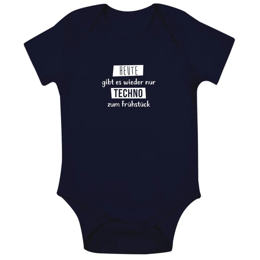 Babybody Heute gibt es wieder nur Techno zum Frühstück