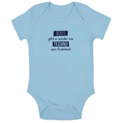 Babybody Heute gibt es wieder nur Techno zum Frühstück