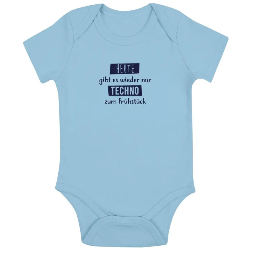 Babybody Heute gibt es wieder nur Techno zum Frühstück